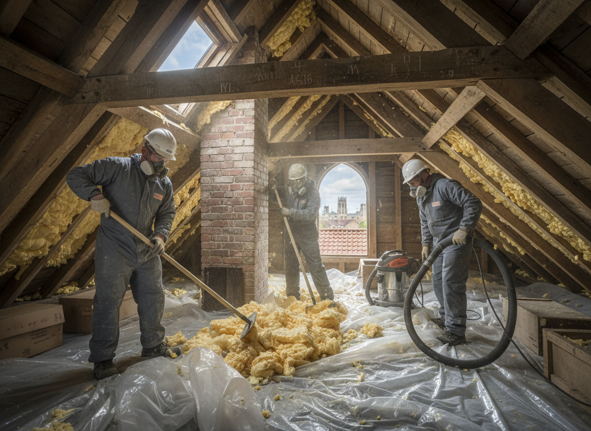 How To Remove Spray Foam From Lofts In York Properties