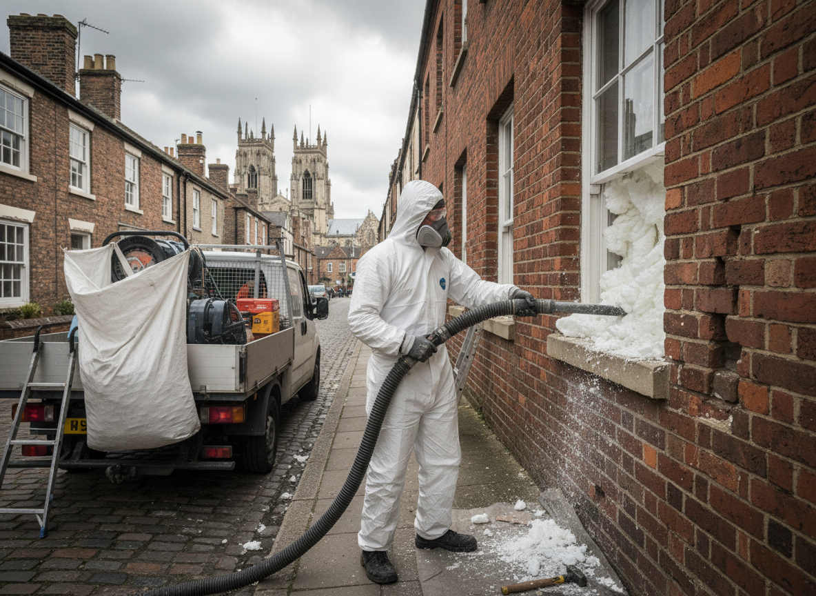 Spray Foam Removal in Bishopthorpe, North Yorkshire YO23