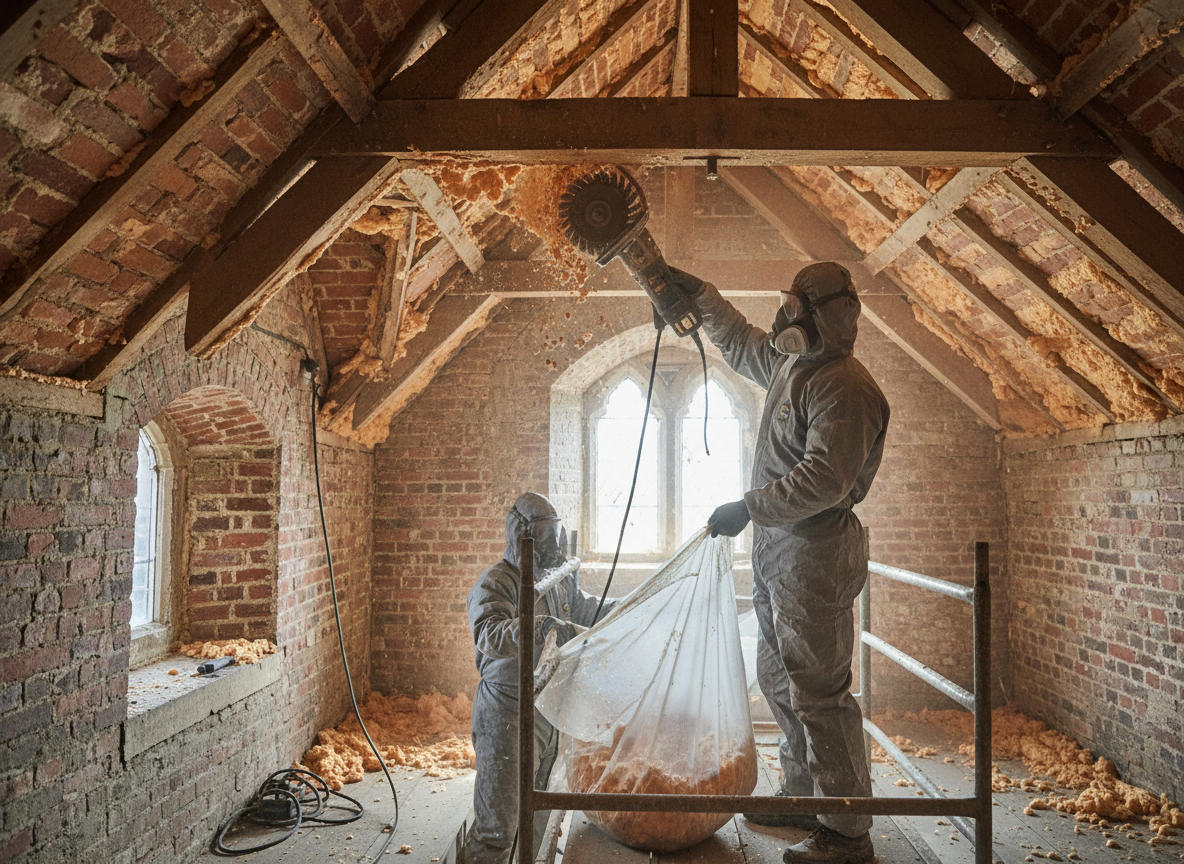 Closed Cell Spray Foam Removal in York, North Yorkshire