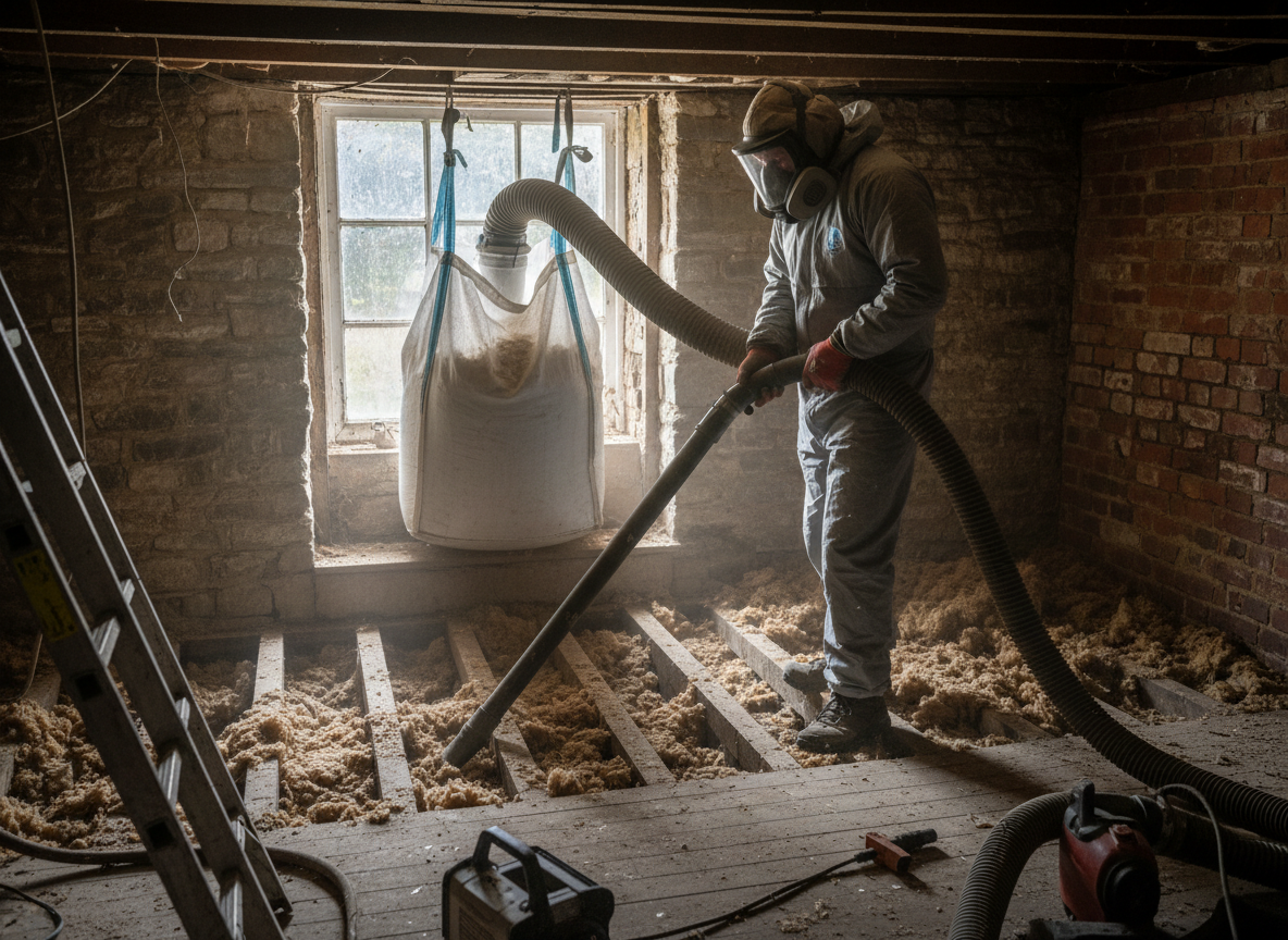Insulation Removal Service in York, North Yorkshire